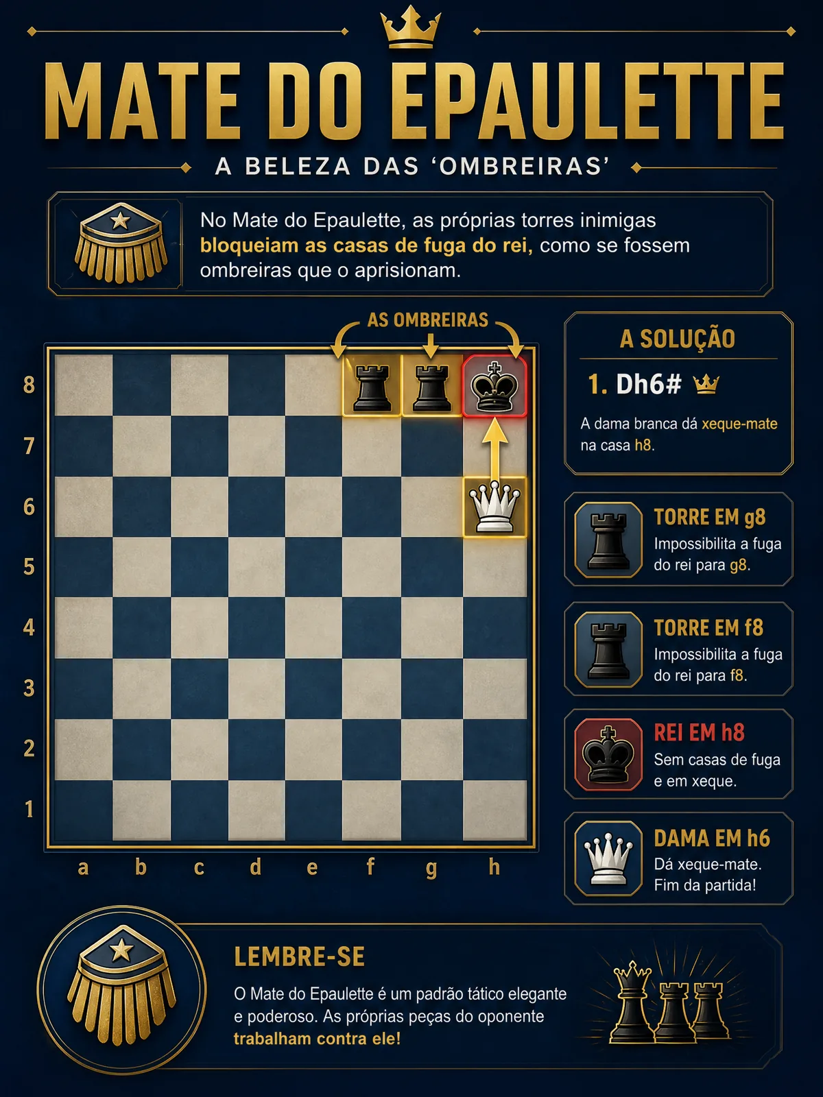 Solução · Mate Épaulette